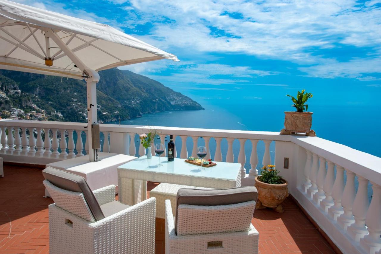 Villa Briganti Seaview Terrace 波西塔諾 外观 照片